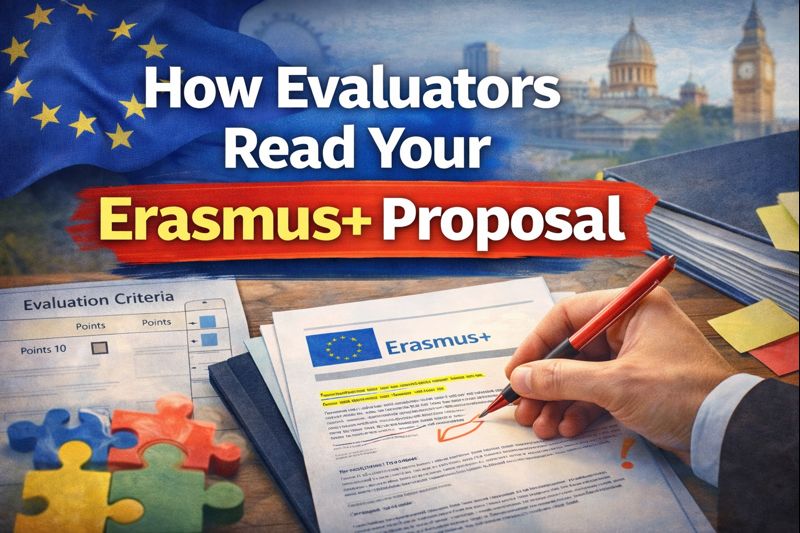 How Evaluators Read Your Erasmus+ Proposal